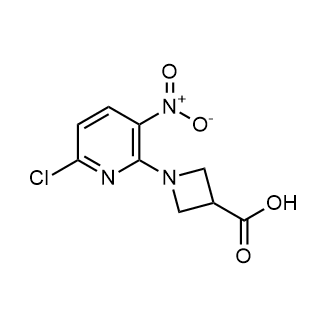 1-(6-Chloro-3-nitropyridin-2-yl)azetidine-3-carboxylic acid|CS-0579684