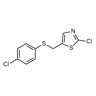 2-Chloro-5-(((4-chlorophenyl)thio)methyl)thiazole|CS-0579738