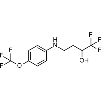 1,1,1-Trifluoro-4-((4-(trifluoromethoxy)phenyl)amino)butan-2-ol|CS-0579744