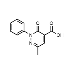 6-Methyl-3-oxo-2-phenyl-2,3-dihydropyridazine-4-carboxylic acid|CS-0580038