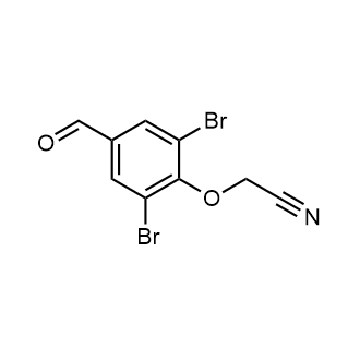 2-(2,6-Dibromo-4-formylphenoxy)acetonitrile|CS-0580046
