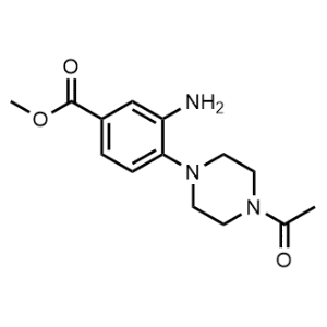 Methyl 4-(4-acetylpiperazin-1-yl)-3-aminobenzoate|CS-0580133