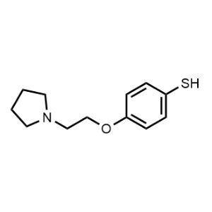 4-(2-(Pyrrolidin-1-yl)ethoxy)benzenethiol|CS-0580145