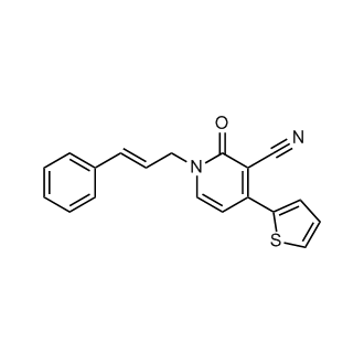 1-Cinnamyl-2-oxo-4-(thiophen-2-yl)-1,2-dihydropyridine-3-carbonitrile|CS-0580325
