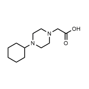 2-(4-Cyclohexylpiperazin-1-yl)acetic acid|CS-0580347
