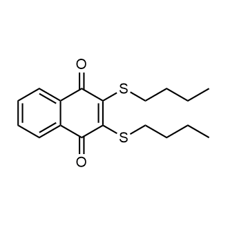 2,3-Bis(butylthio)naphthalene-1,4-dione|CS-0580407