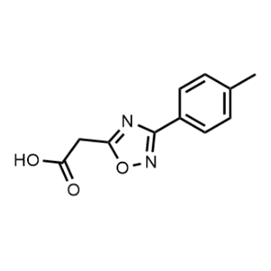 2-(3-(P-tolyl)-1,2,4-oxadiazol-5-yl)acetic acid|CS-0580485
