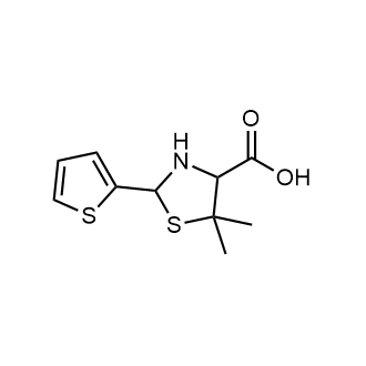 5,5-Dimethyl-2-(thiophen-2-yl)thiazolidine-4-carboxylic acid|CS-0580676