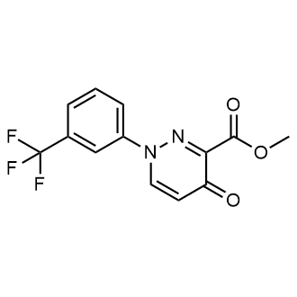Methyl 4-oxo-1-(3-(trifluoromethyl)phenyl)-1,4-dihydropyridazine-3-carboxylate|CS-0580973