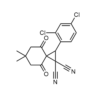 2-(2,4-Dichlorophenyl)-6,6-dimethyl-4,8-dioxospiro[2.5]Octane-1,1-dicarbonitrile|CS-0580994