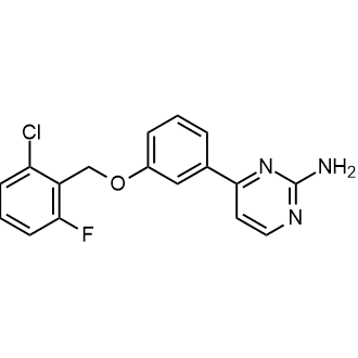 4-(3-((2-Chloro-6-fluorobenzyl)oxy)phenyl)pyrimidin-2-amine|CS-0581001