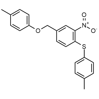 (2-Nitro-4-((p-tolyloxy)methyl)phenyl)(p-tolyl)sulfane|CS-0581042
