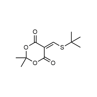 5-((Tert-butylthio)methylene)-2,2-dimethyl-1,3-dioxane-4,6-dione|CS-0581051