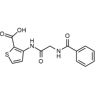 3-(2-Benzamidoacetamido)thiophene-2-carboxylic acid|CS-0581294