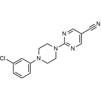 2-(4-(3-Chlorophenyl)piperazin-1-yl)pyrimidine-5-carbonitrile|CS-0581303