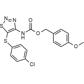 4-Methoxybenzyl (5-((4-chlorophenyl)thio)-1,2,3-thiadiazol-4-yl)carbamate|CS-0581326