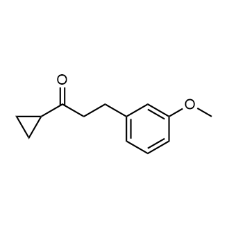 1-Cyclopropyl-3-(3-methoxyphenyl)propan-1-one|CS-0581482