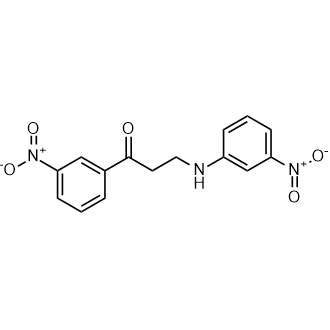 1-(3-Nitrophenyl)-3-((3-nitrophenyl)amino)propan-1-one|CS-0581552