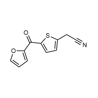 2-(5-(Furan-2-carbonyl)thiophen-2-yl)acetonitrile|CS-0581612