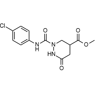 Methyl 2-((4-chlorophenyl)carbamoyl)-6-oxohexahydropyridazine-4-carboxylate|CS-0581617