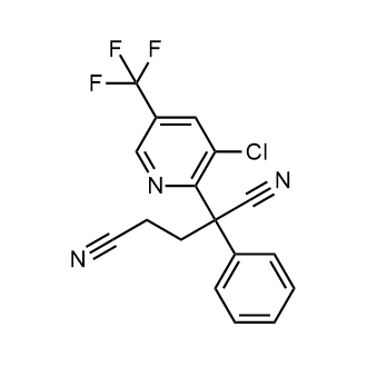 2-(3-Chloro-5-(trifluoromethyl)pyridin-2-yl)-2-phenylpentanedinitrile|CS-0581623