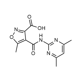 4-((4,6-Dimethylpyrimidin-2-yl)carbamoyl)-5-methylisoxazole-3-carboxylic acid|CS-0581669