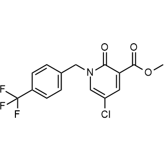 Methyl 5-chloro-2-oxo-1-(4-(trifluoromethyl)benzyl)-1,2-dihydropyridine-3-carboxylate|CS-0581693
