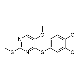 4-((3,4-Dichlorophenyl)thio)-5-methoxy-2-(methylthio)pyrimidine|CS-0581737