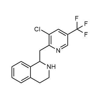 1-((3-Chloro-5-(trifluoromethyl)pyridin-2-yl)methyl)-1,2,3,4-tetrahydroisoquinoline|CS-0581756