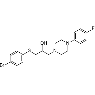 1-((4-Bromophenyl)thio)-3-(4-(4-fluorophenyl)piperazin-1-yl)propan-2-ol|CS-0581825
