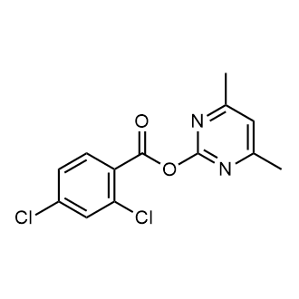4,6-Dimethylpyrimidin-2-yl 2,4-dichlorobenzoate|CS-0581830