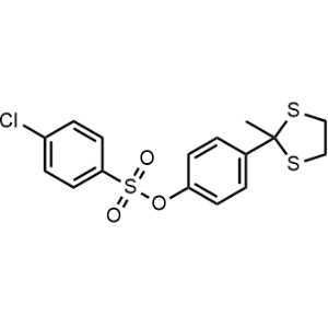 4-(2-Methyl-1,3-dithiolan-2-yl)phenyl 4-chlorobenzenesulfonate|CS-0581957