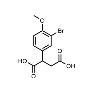 2-(3-Bromo-4-methoxyphenyl)succinic acid|CS-0581999