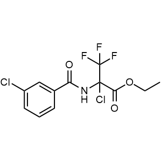 Ethyl 2-chloro-2-(3-chlorobenzamido)-3,3,3-trifluoropropanoate|CS-0582058
