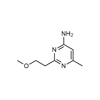 2-(2-Methoxyethyl)-6-methylpyrimidin-4-amine|CS-0582081