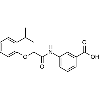 3-(2-(2-Isopropylphenoxy)acetamido)benzoic acid|CS-0582119