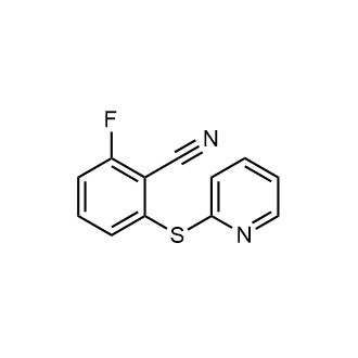 2-Fluoro-6-(pyridin-2-ylthio)benzonitrile|CS-0582280