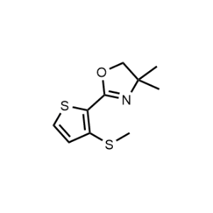 4,4-Dimethyl-2-(3-(methylthio)thiophen-2-yl)-4,5-dihydrooxazole|CS-0582307