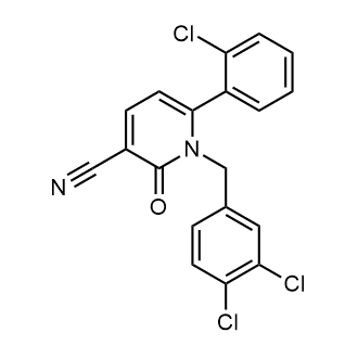 6-(2-Chlorophenyl)-1-(3,4-dichlorobenzyl)-2-oxo-1,2-dihydropyridine-3-carbonitrile|CS-0582329