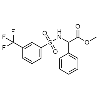 Methyl 2-phenyl-2-((3-(trifluoromethyl)phenyl)sulfonamido)acetate|CS-0582339