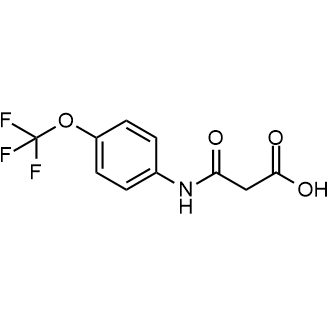 3-Oxo-3-((4-(trifluoromethoxy)phenyl)amino)propanoic acid|CS-0582360