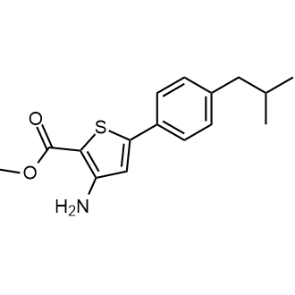 Methyl 3-amino-5-(4-isobutylphenyl)thiophene-2-carboxylate|CS-0582461