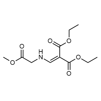 Diethyl 2-(((2-methoxy-2-oxoethyl)amino)methylene)malonate|CS-0582481
