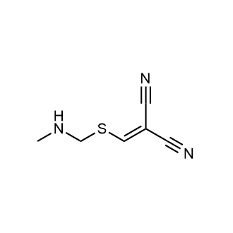 2-((((Methylamino)methyl)thio)methylene)malononitrile|CS-0582534