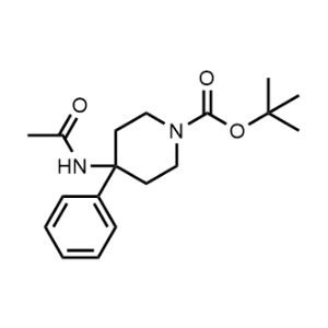 Tert-butyl 4-acetamido-4-phenylpiperidine-1-carboxylate|CS-0582646