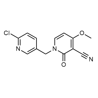 1-((6-Chloropyridin-3-yl)methyl)-4-methoxy-2-oxo-1,2-dihydropyridine-3-carbonitrile|CS-0582831