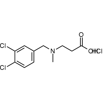 3-((3,4-Dichlorobenzyl)(methyl)amino)propanoic acid hydrochloride|CS-0582843
