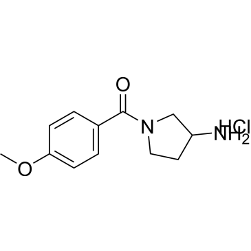 (3-Aminopyrrolidin-1-yl)(4-methoxyphenyl)methanone hydrochloride|CS-0582866