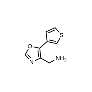(5-(Thiophen-3-yl)oxazol-4-yl)methanamine|CS-0582999