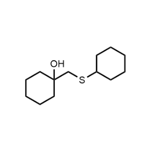 1-((Cyclohexylthio)methyl)cyclohexan-1-ol|CS-0583009